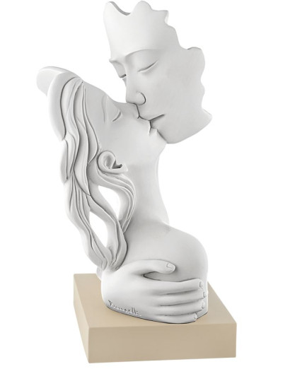 Scultura media Bacio con...